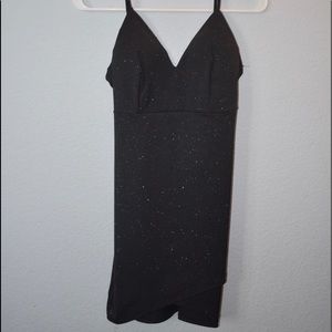 Sparkly Short Black Dress